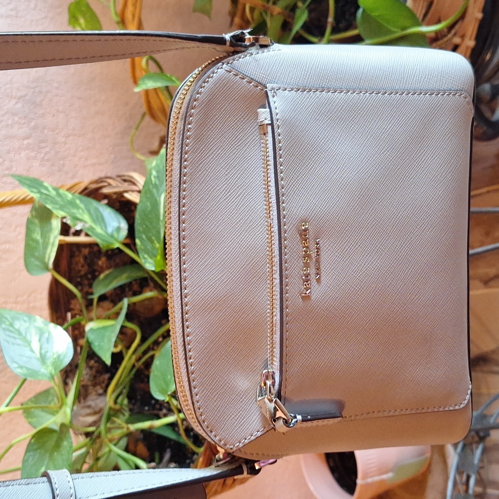 Kate Spade Gray Crossbody Bag